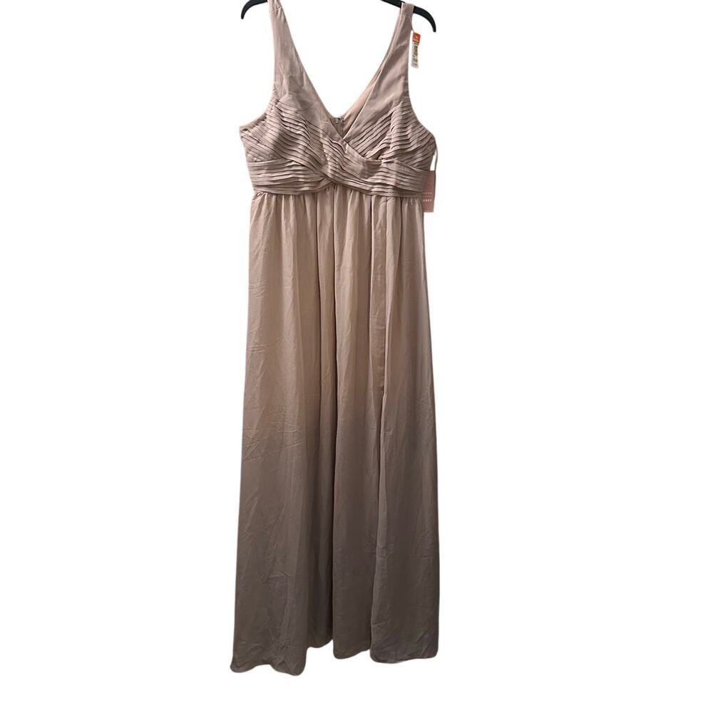 Birdie Grey Laurie Empire Dress XL
Chiffon Taupe